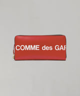 二つ折りzip長財布(Huge Logo)