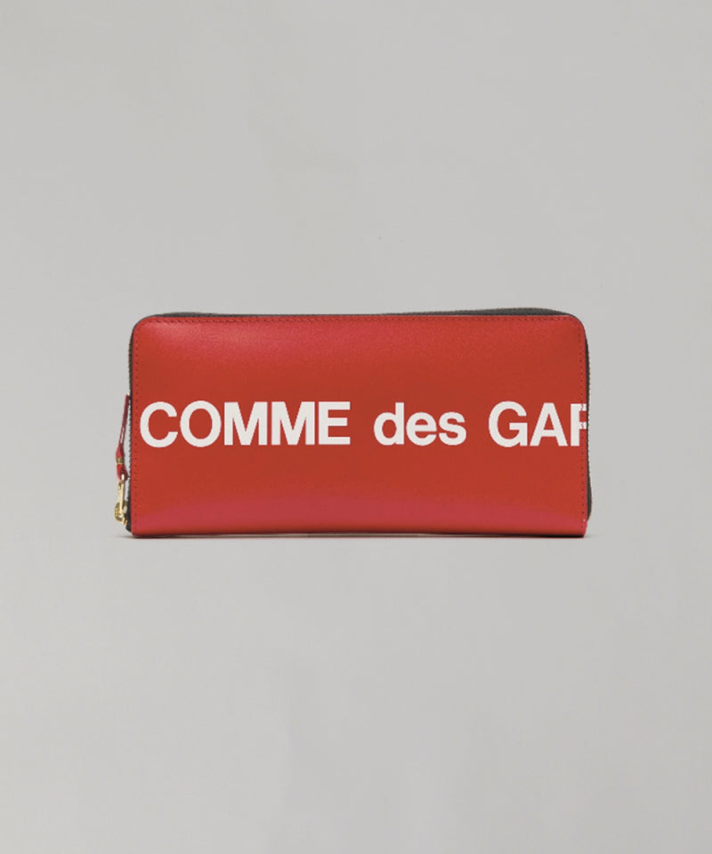 二つ折りzip長財布(Huge Logo)