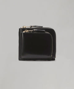 L-shaped ZIP Wallet OUTSIDE POCKET L ZIP WALLET-Comme des Garçons Wallet-Forget-me-nots Online Store