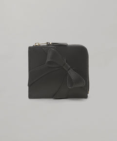 L-Shaped Zip Wallet(Big Bow)-Comme des Garçons Wallet-Forget-me-nots Online Store