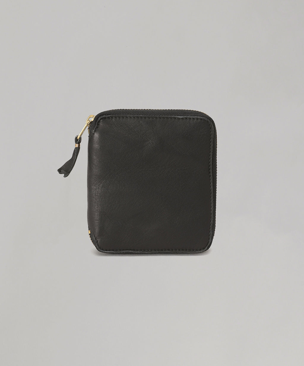 二つ折りzip財布(Washed)｜コムデギャルソンウォレット(Comme des