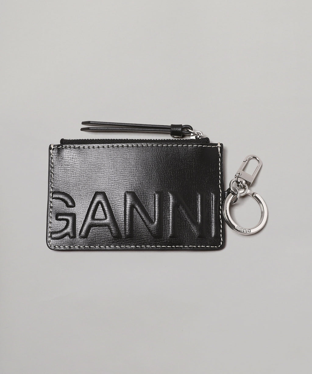 ganni /ガニー Banner Leather Coin Wallet | www.avredentor.com.br