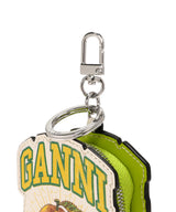 Peach Zipped Coin Purse-GANNI-Forget-me-nots Online Store