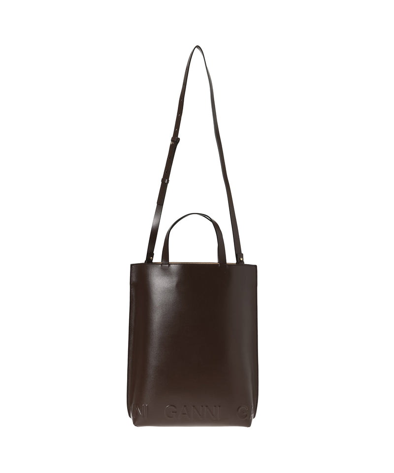 Banner Medium Tote Strap-GANNI-Forget-me-nots Online Store