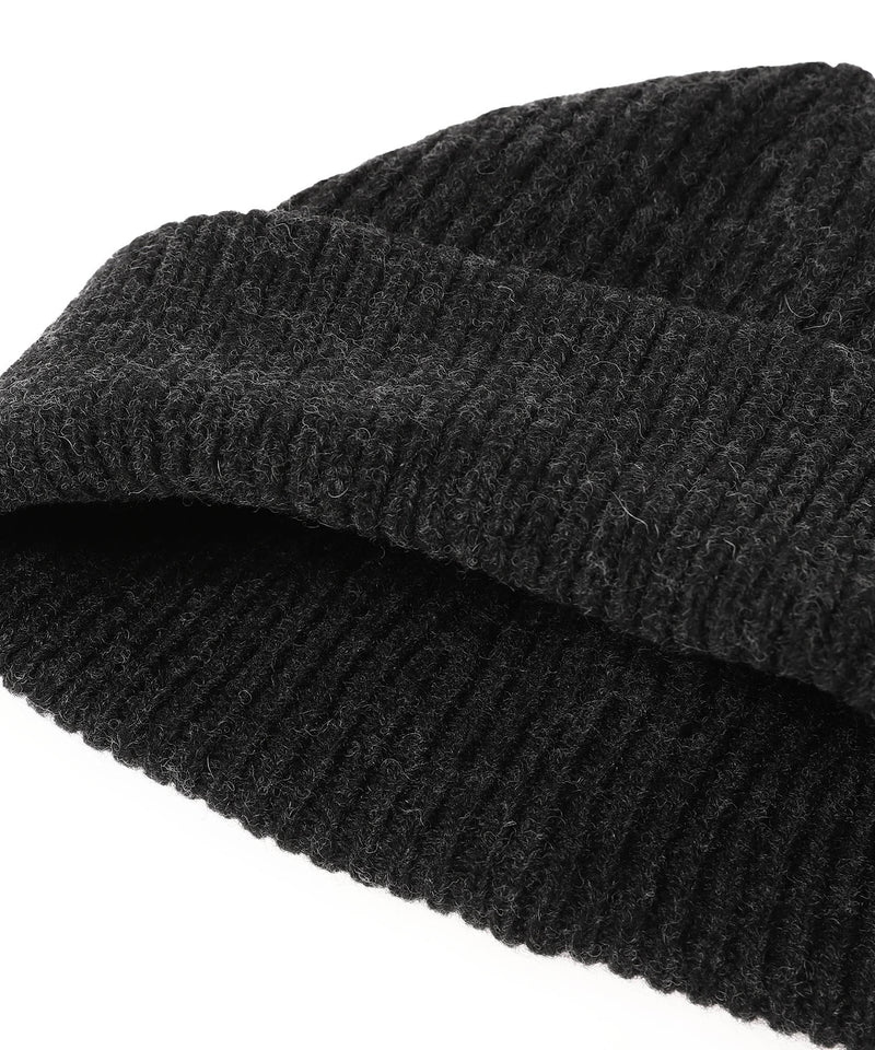 Light Structured Rib Knit Beanie-GANNI-Forget-me-nots Online Store