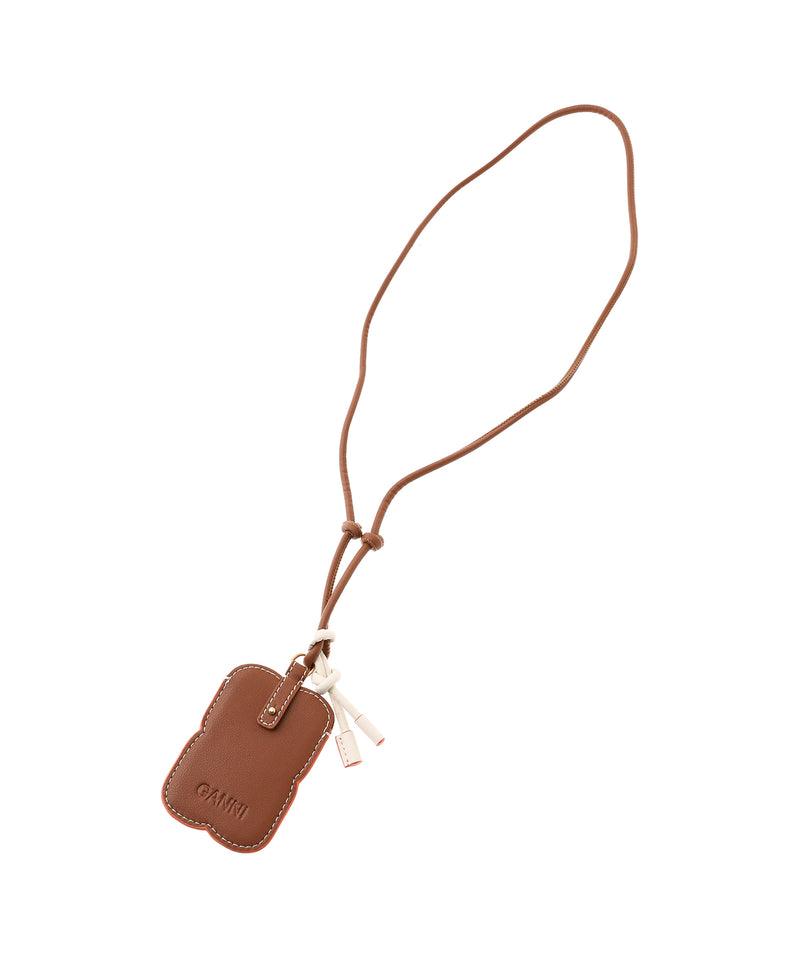 Butterfly Badge Holder Necklace-GANNI-Forget-me-nots Online Store