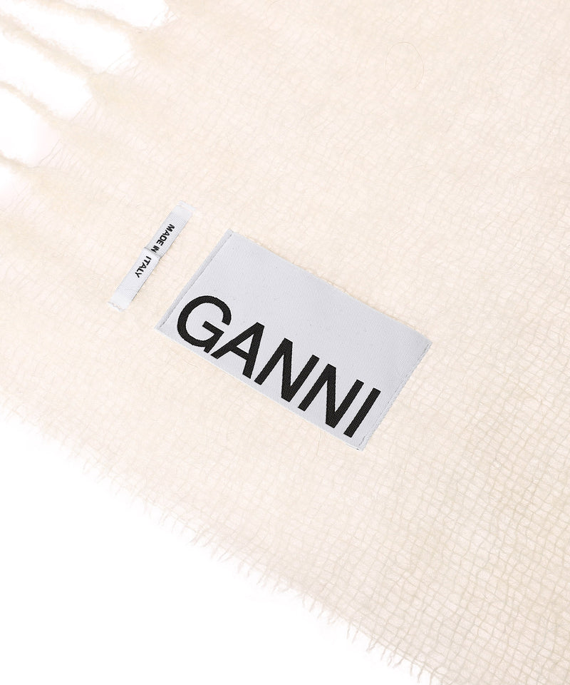 Mohair Gradient Scarf-GANNI-Forget-me-nots Online Store
