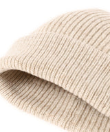 Light Structured Rib Knit Beanie-GANNI-Forget-me-nots Online Store