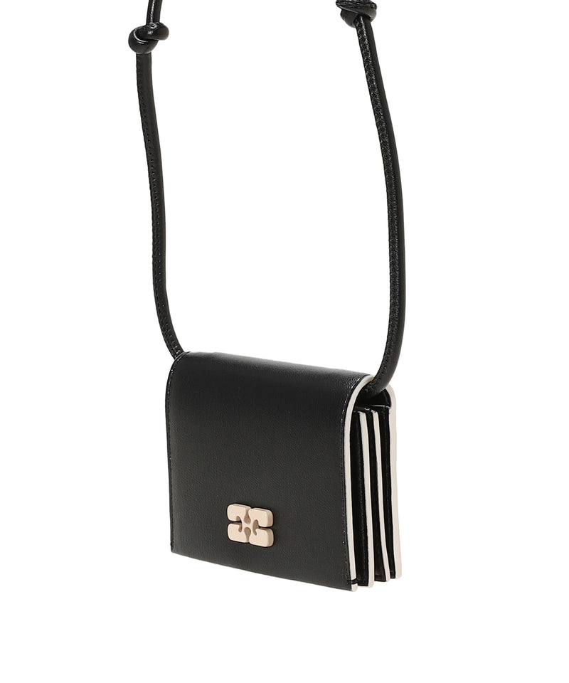 Ganni Bou Wallet On Strap-GANNI-Forget-me-nots Online Store