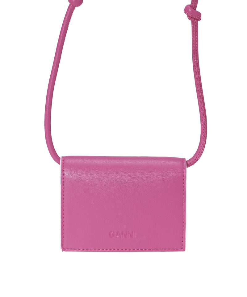 Ganni Bou Wallet On Strap-GANNI-Forget-me-nots Online Store