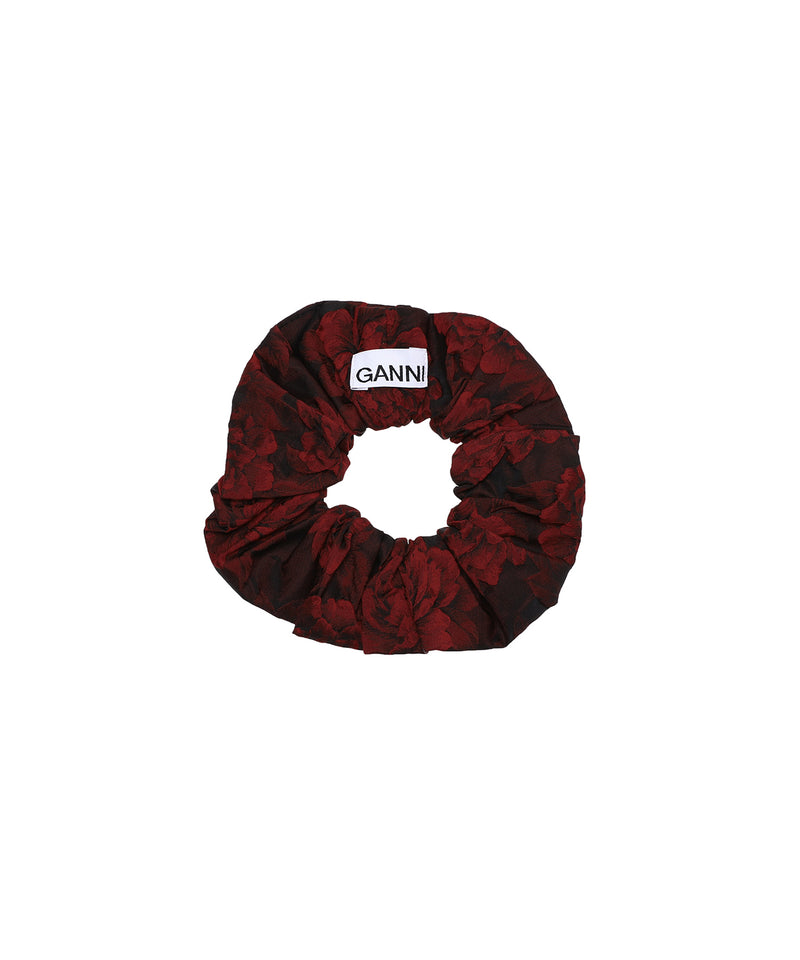 Botanical Jacquard Scrunchie-GANNI-Forget-me-nots Online Store