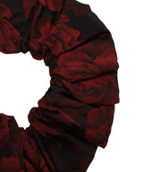 Botanical Jacquard Scrunchie-GANNI-Forget-me-nots Online Store