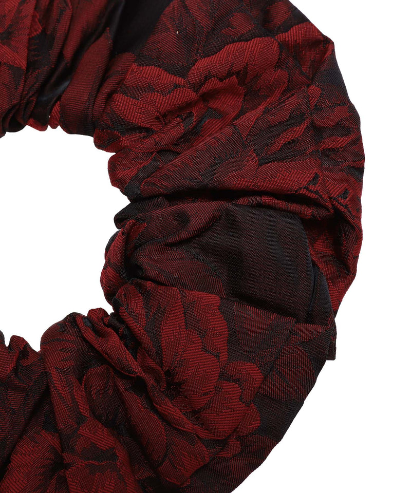 Botanical Jacquard Scrunchie-GANNI-Forget-me-nots Online Store