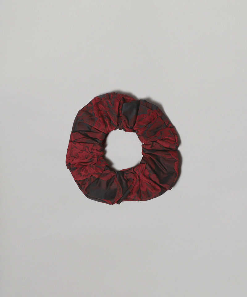 Botanical Jacquard Scrunchie-GANNI-Forget-me-nots Online Store