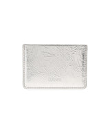 Ganni Bou Card Holder Silver-GANNI-Forget-me-nots Online Store