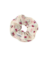 Organza Jacquard Ruffle Scrunchie-GANNI-Forget-me-nots Online Store