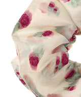 Organza Jacquard Ruffle Scrunchie-GANNI-Forget-me-nots Online Store