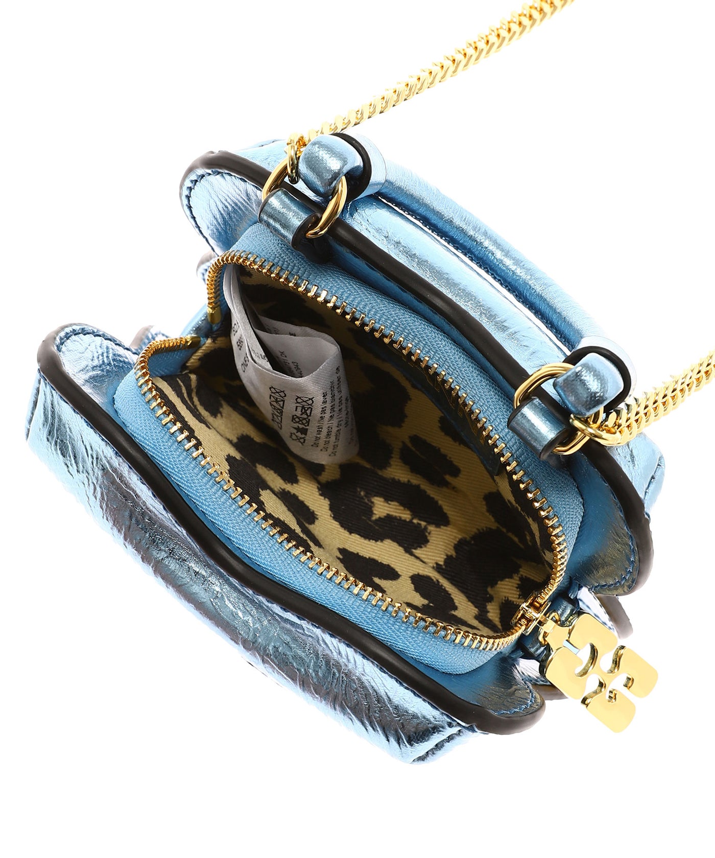 ガニー(GANNI)｜Butterfly Nano Crossbody Metallic