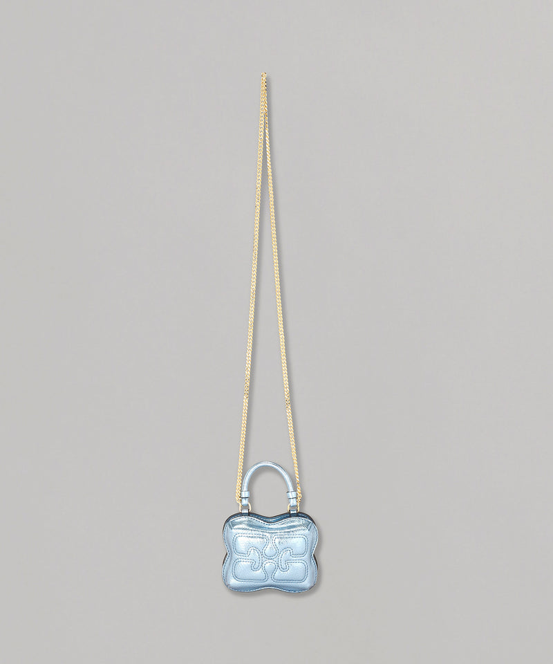 Butterfly Nano Crossbody Metallic-GANNI-Forget-me-nots Online Store