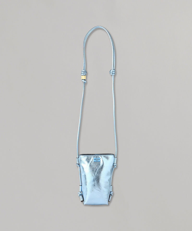 Ganni Bou Crossbody Metallic-GANNI-Forget-me-nots Online Store