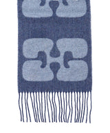 Narrow Logo Scarf-GANNI-Forget-me-nots Online Store