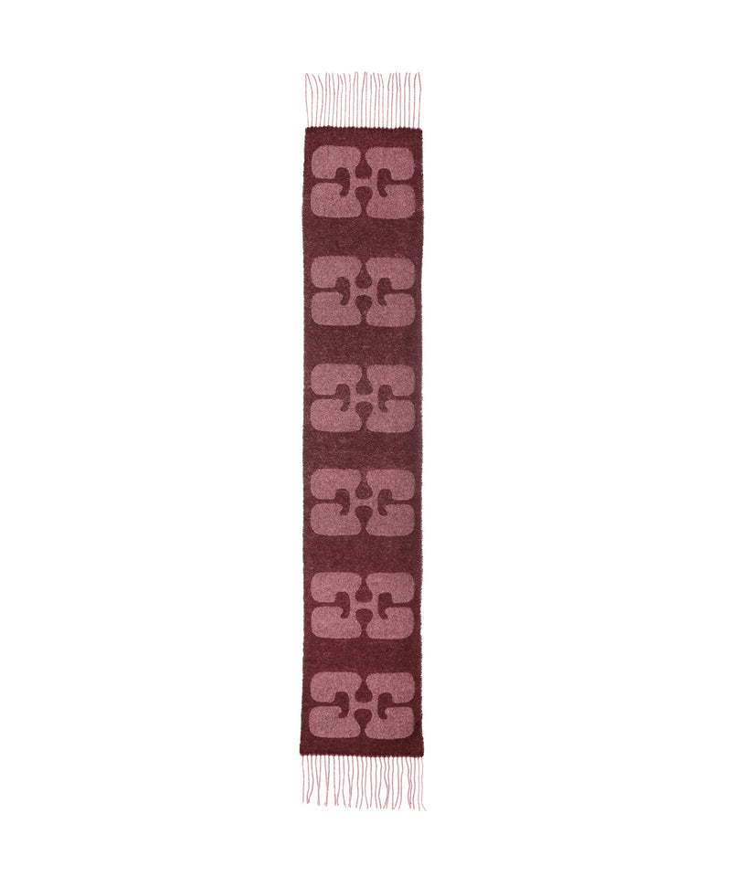 Narrow Logo Scarf-GANNI-Forget-me-nots Online Store