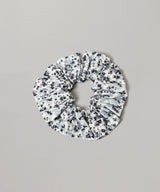 Printed Cotton Scrunchie-GANNI-Forget-me-nots Online Store