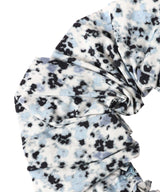 Printed Cotton Scrunchie-GANNI-Forget-me-nots Online Store