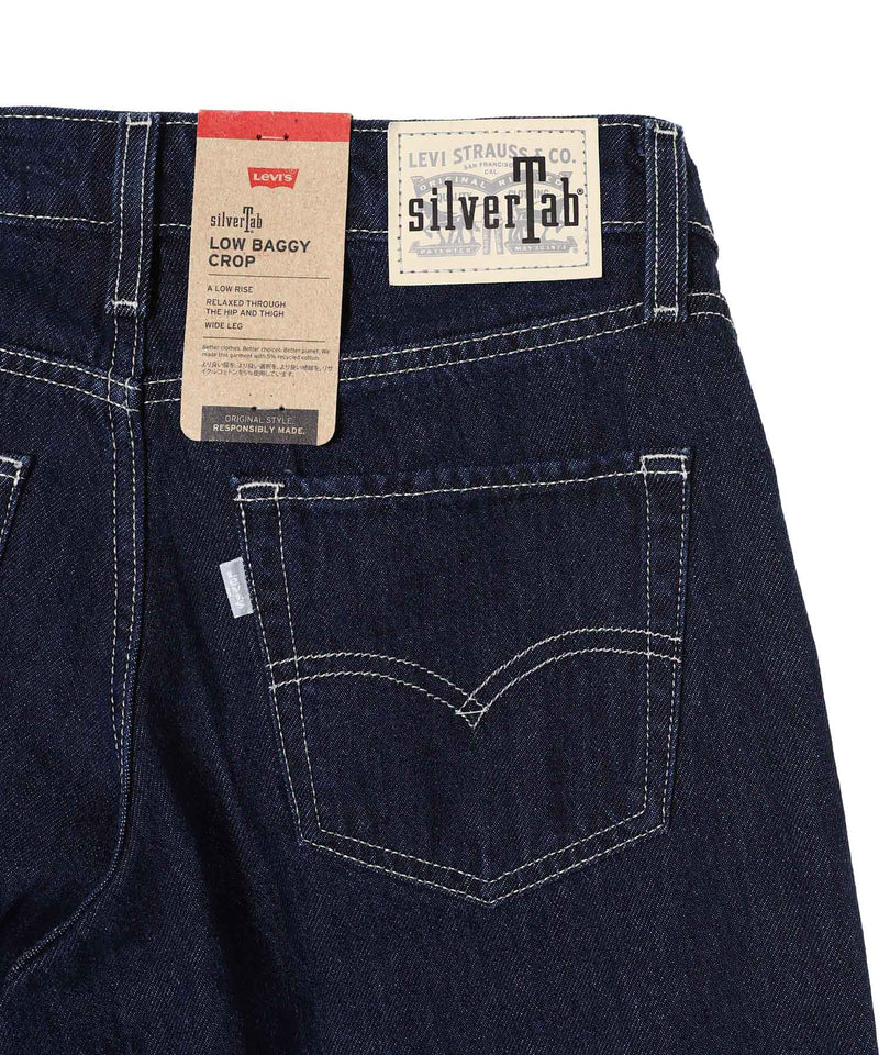Silvertab Low Baggy Crop-Levi's-Forget-me-nots Online Store