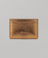 Ganni Bou Card Holder Metallic-GANNI-Forget-me-nots Online Store