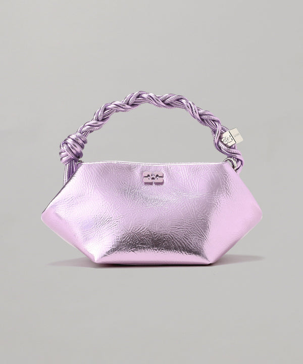 Ganni Bou Bag Mini Metallic-GANNI-Forget-me-nots Online Store