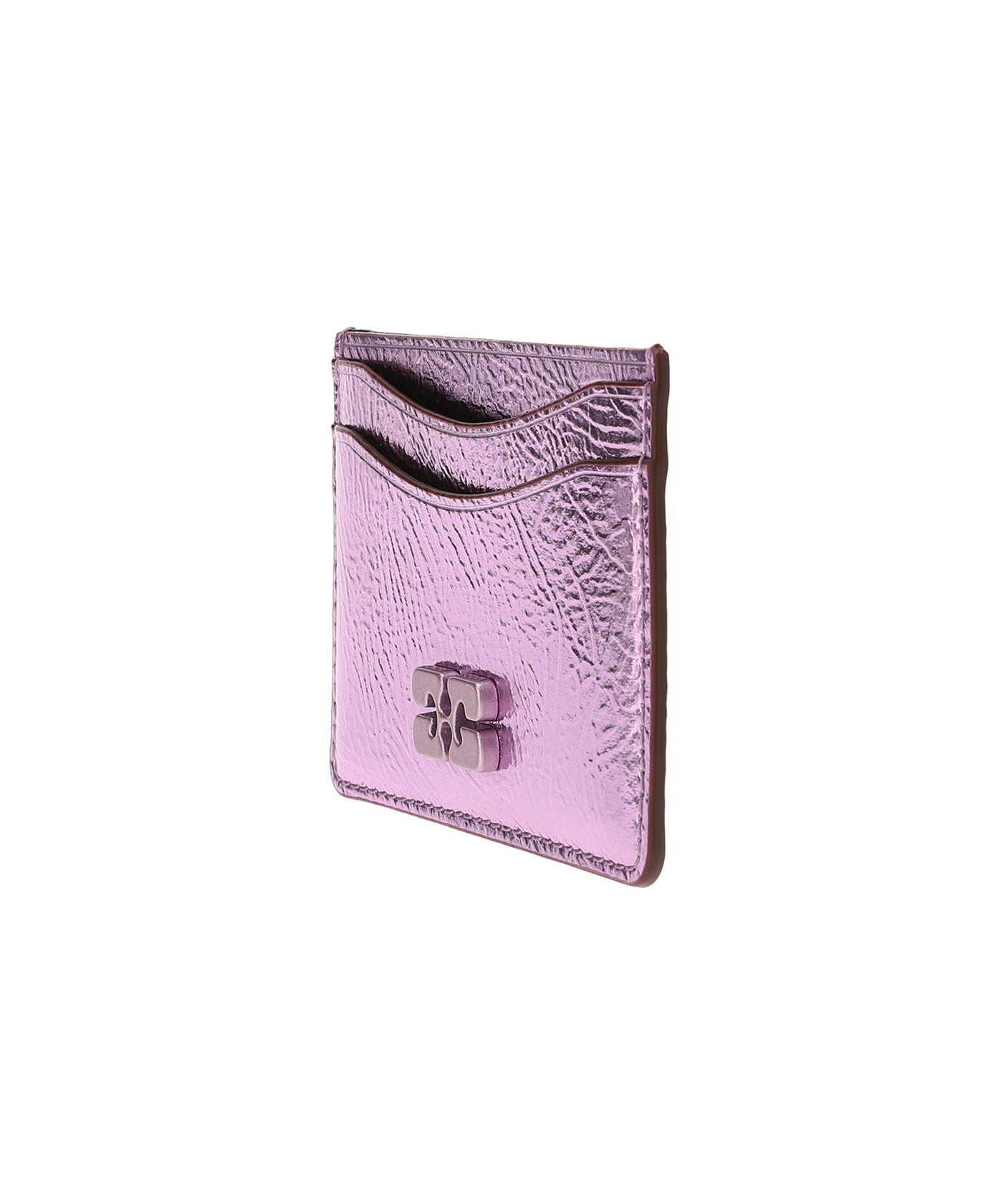 ガニー(GANNI)｜Ganni Bou Card Holder Metallic - 250254907017
