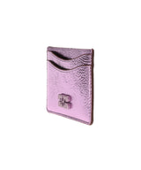 Ganni Bou Card Holder Metallic-GANNI-Forget-me-nots Online Store