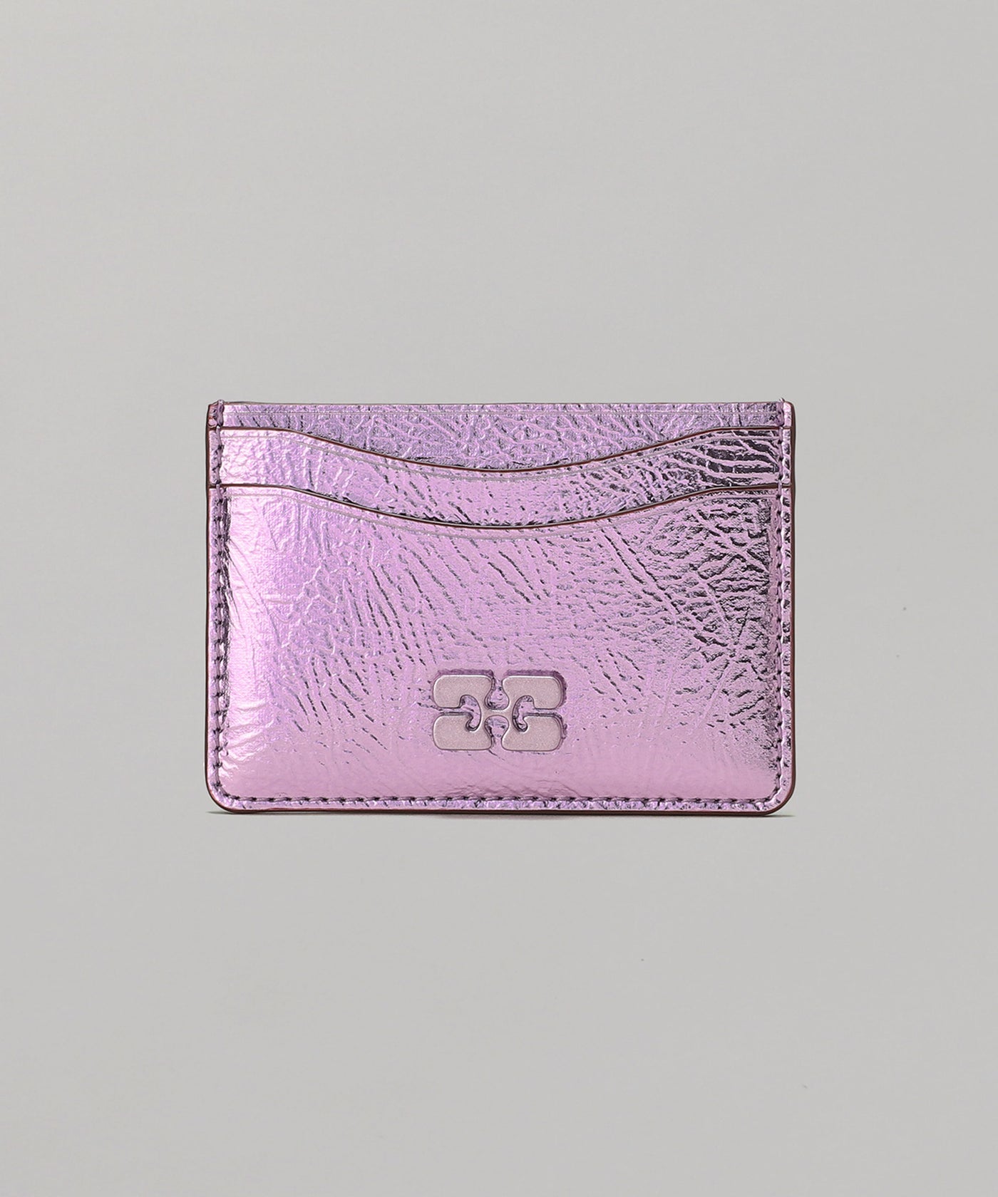 ガニー(GANNI)｜Ganni Bou Card Holder Metallic - 250254907017