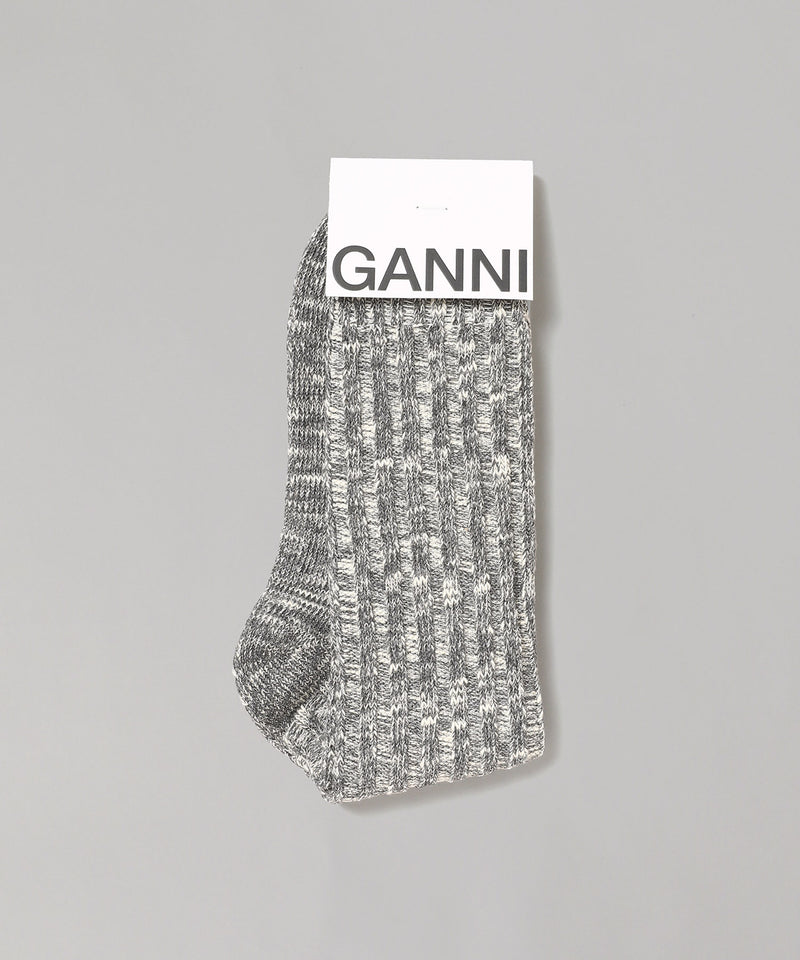 Chunky Cotton Socks-GANNI-Forget-me-nots Online Store