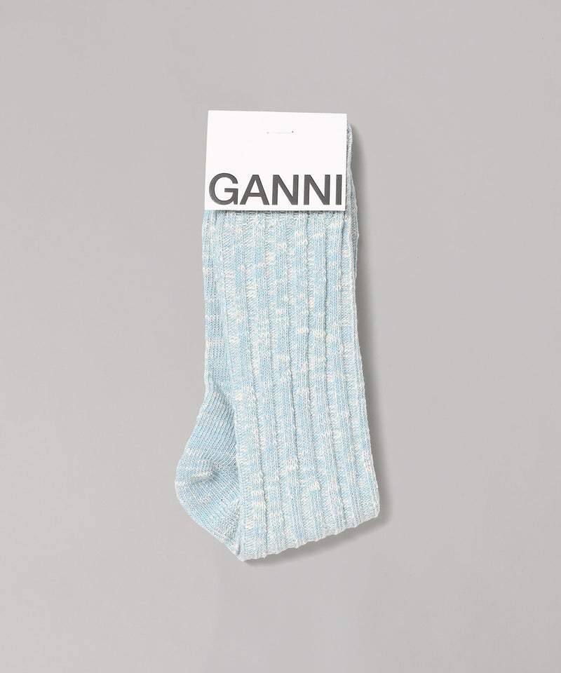 Chunky Cotton Socks-GANNI-Forget-me-nots Online Store