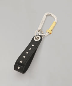 Croc Studded Column Carabiner Keychain-Aries-Forget-me-nots Online Store