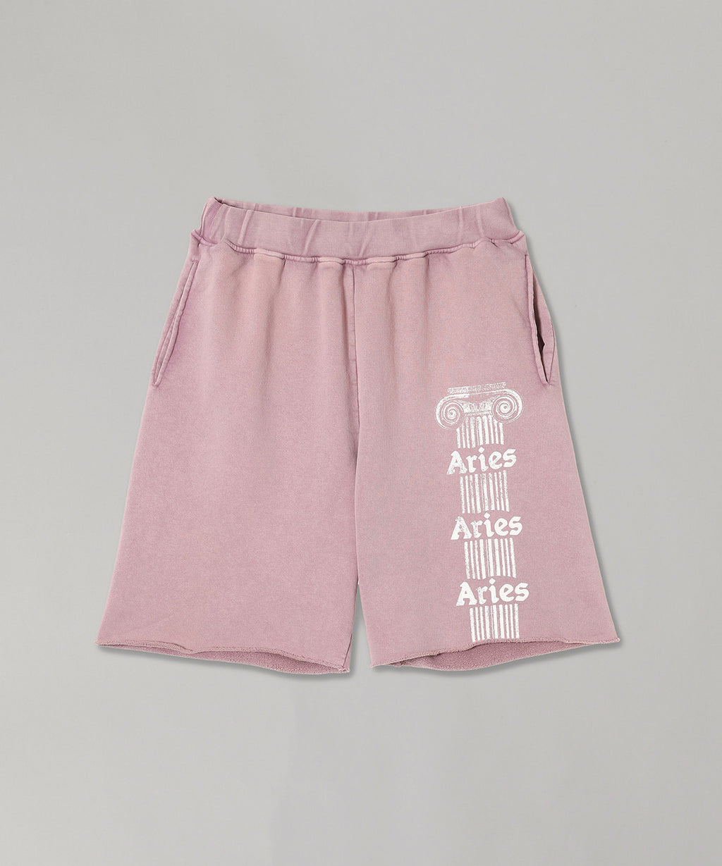 Aged Ancient Column Sweatshort ｜アリーズ(Aries)｜Forget-me-nots