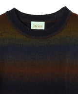 Boucle Space Dye Holey Knit Dress-Aries-Forget-me-nots Online Store