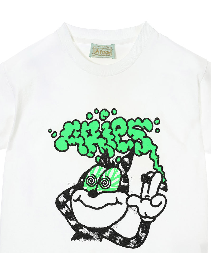 Stoned Cat Ss Tee-Aries-Forget-me-nots Online Store