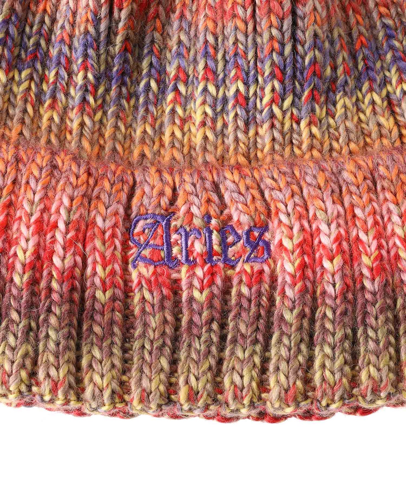 アリーズ(Aries)｜Rib Knit Space Dye Beanie - 243248502008