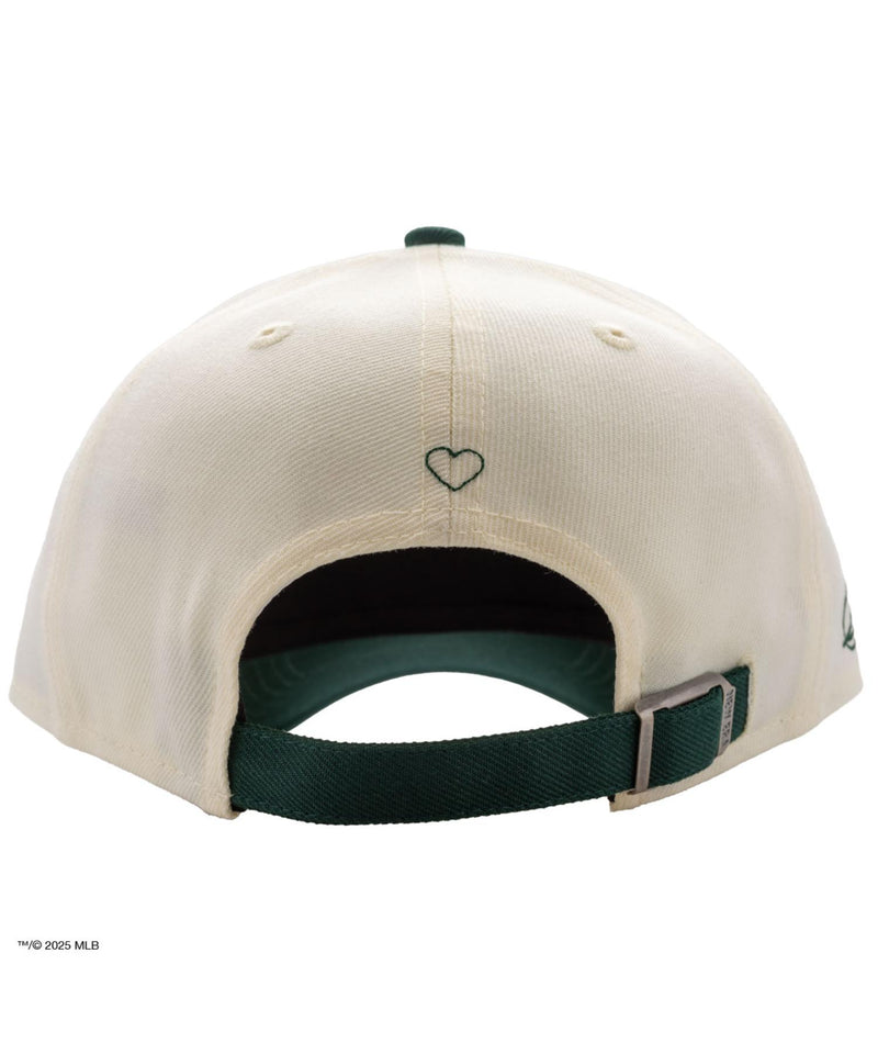 X Newera Athletics Capwht/Grn