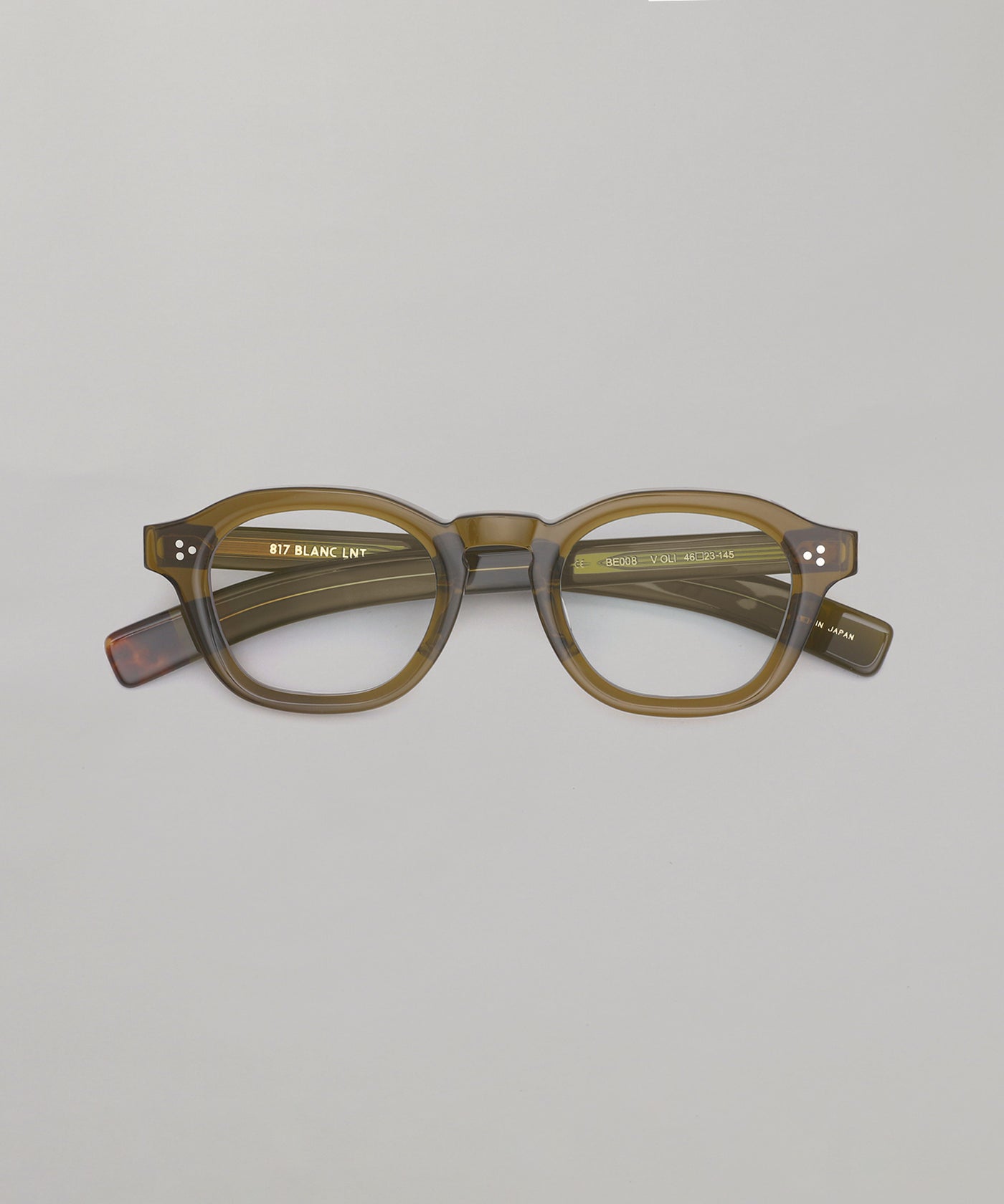 BLANC.. be008 CLR D GRY 度入りカラーレンズ入り HibiMegane ONLINE SHOP | BLANC.. ブラン［BE008 C D GRY/CLR 46□23