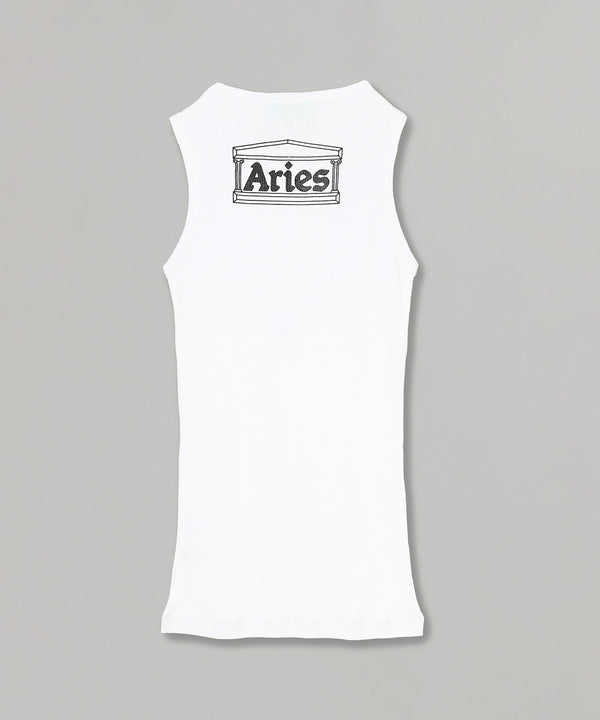 Racer-Back Rib Vest (Twin Pack)-Aries-Forget-me-nots Online Store