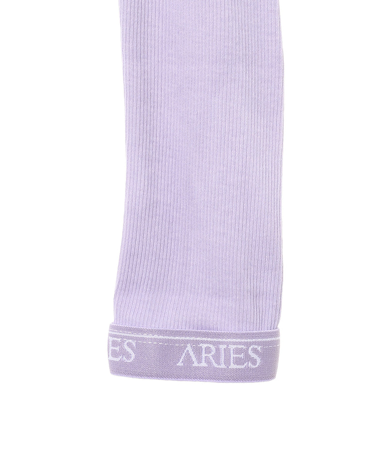 Bullseye Rib Crop Top-Aries-Forget-me-nots Online Store