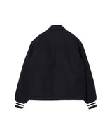 Wool Varsity Jacket-Aries-Forget-me-nots Online Store