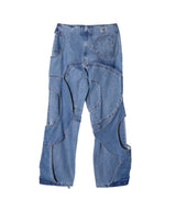 Circle Cut-Out Pants-Cycle by myob-Forget-me-nots Online Store