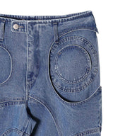 Circle Cut-Out Pants-Cycle by myob-Forget-me-nots Online Store