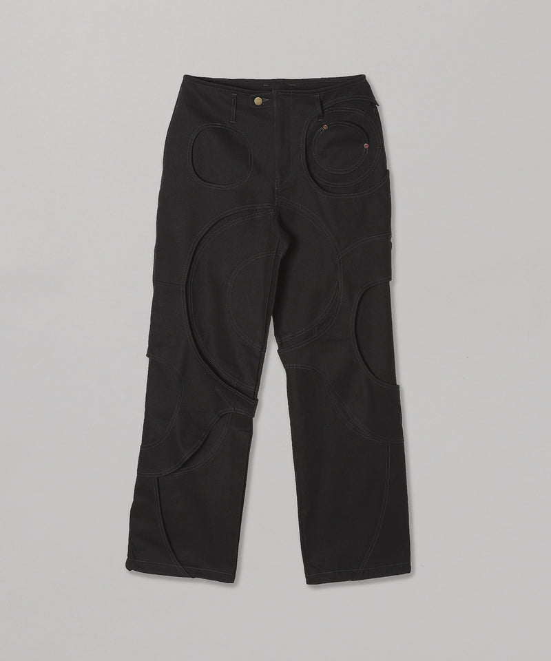 サイクルバイエムワイオービー(Cycle by myob)｜Circle Cut-Out Pants