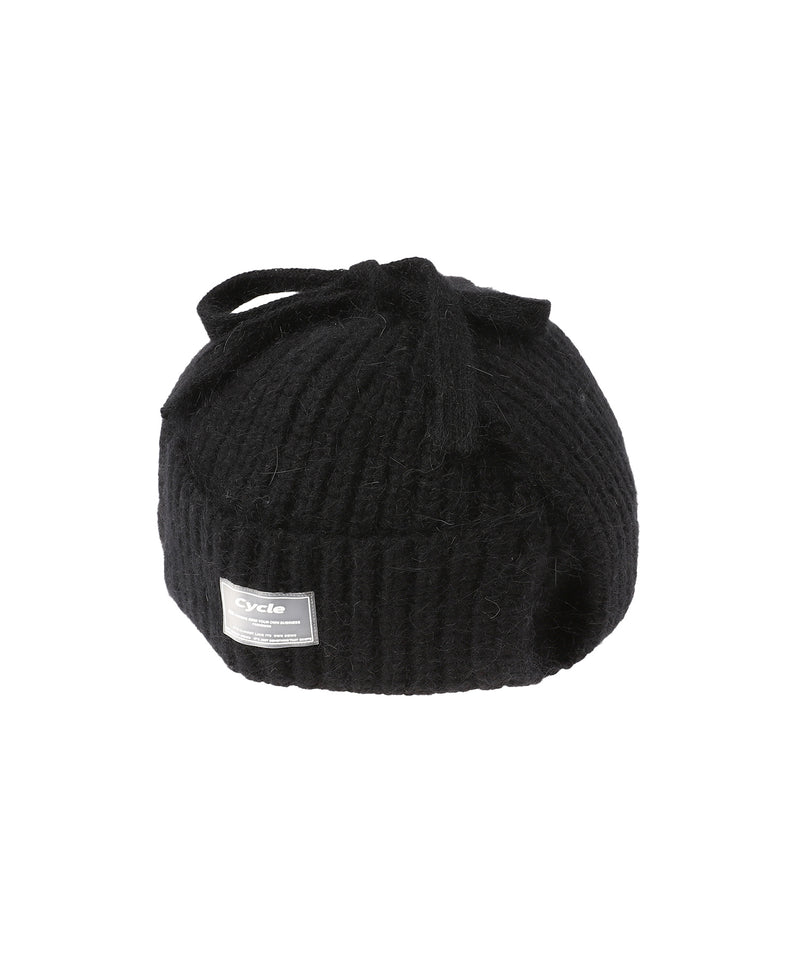 Draw Code Mohair Knit Cap-Cycle by myob-Forget-me-nots Online Store